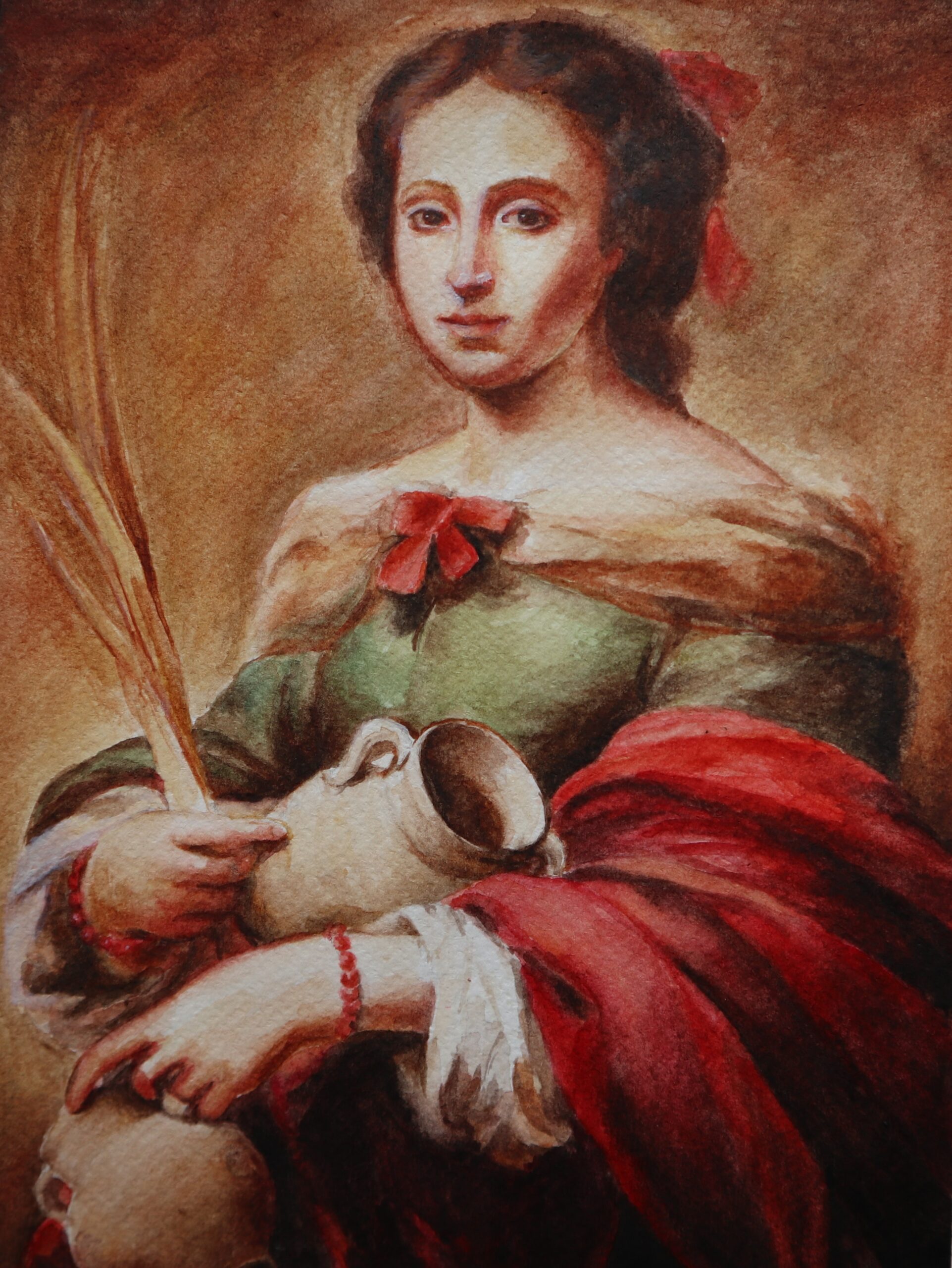 Bartolomé Esteban Murillo után: Szt. Rufina