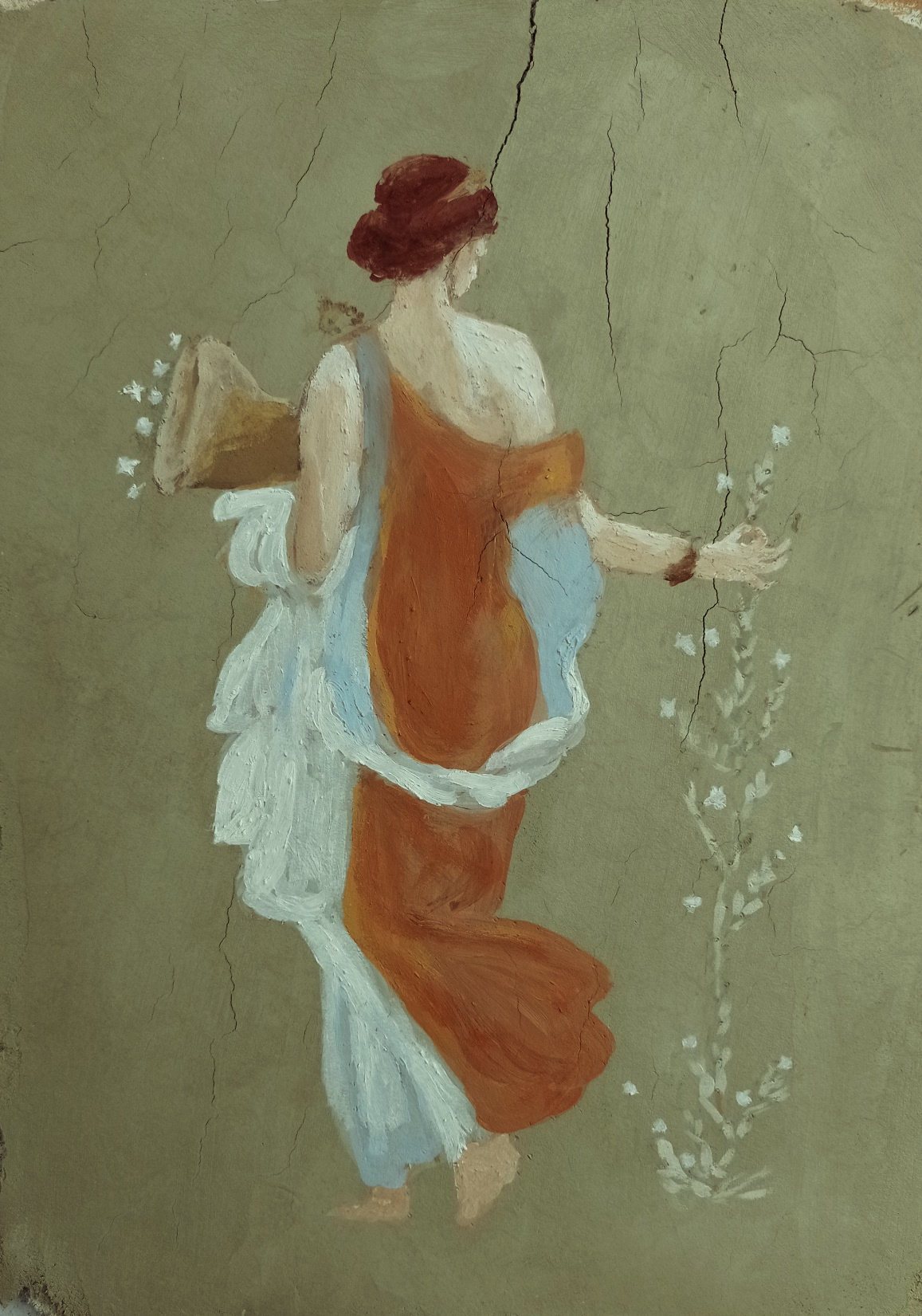 Diana, római falkép